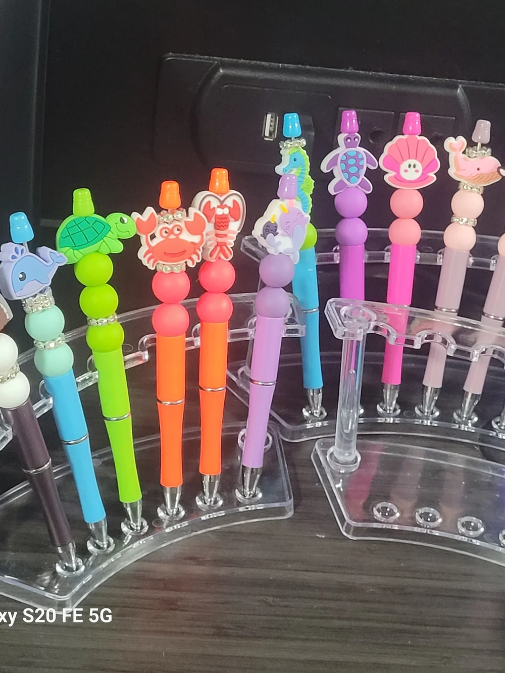 Handmade Sealife Beaded Pens
